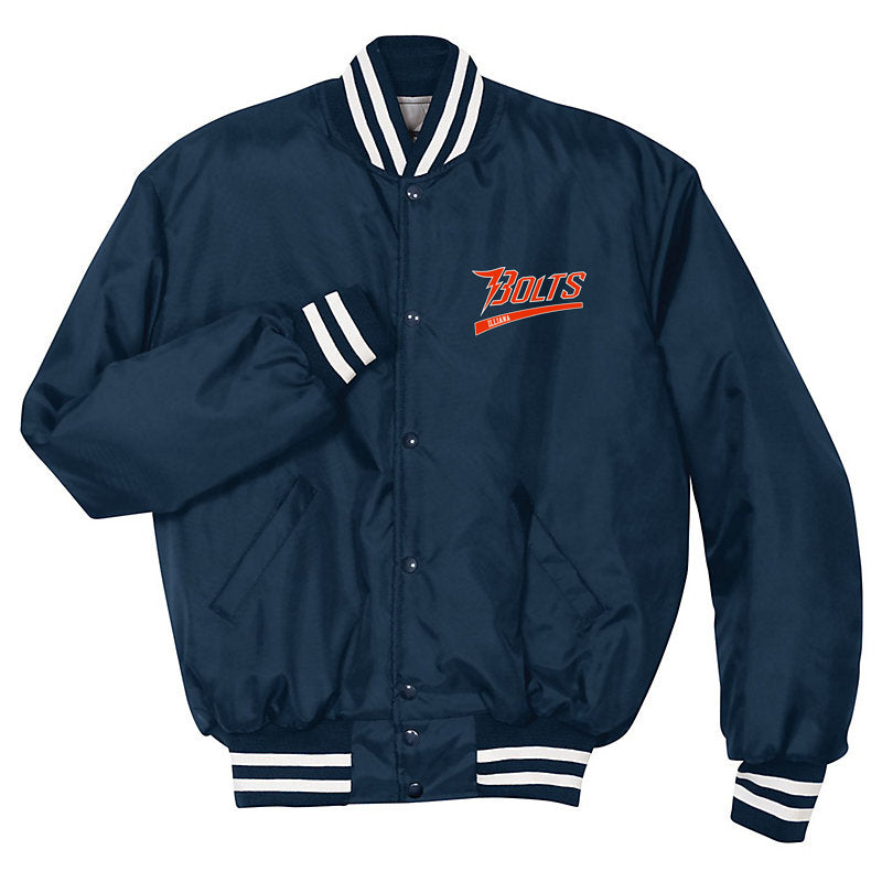 Illiana Thunderbolts Navy/White Heritage Jacket