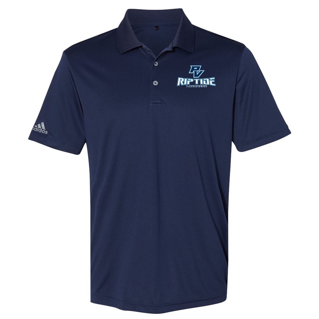 Ponte Vedra Riptide Lacrosse Adidas Performance Sport Polo