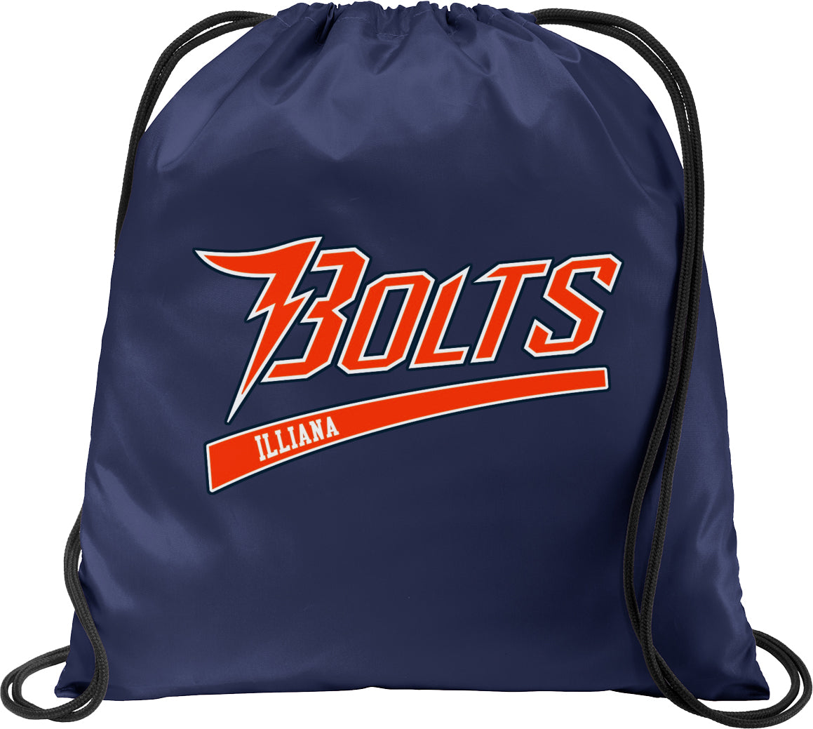 Illiana Thunderbolts Navy Cinch Pack
