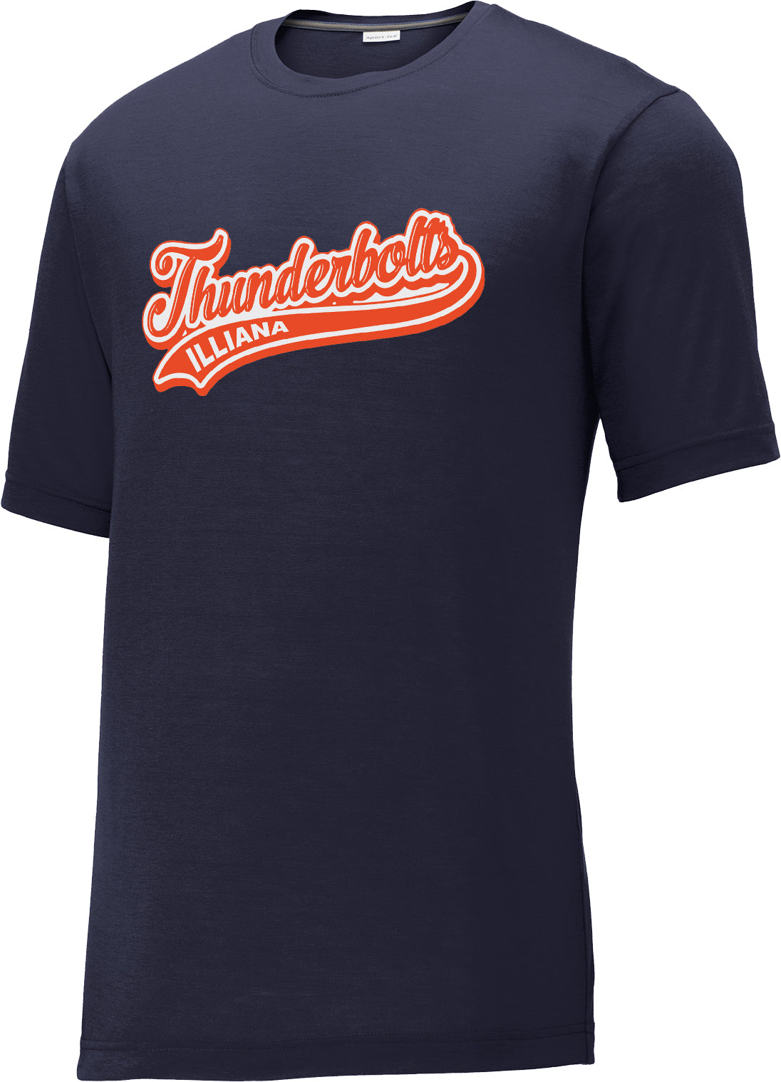 Illiana Thunderbolts Navy CottonTouch Performance T-Shirt