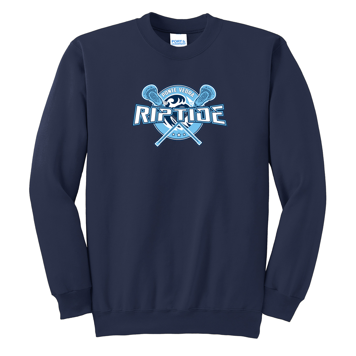 Ponte Vedra Riptide Lacrosse Crew Neck Sweater