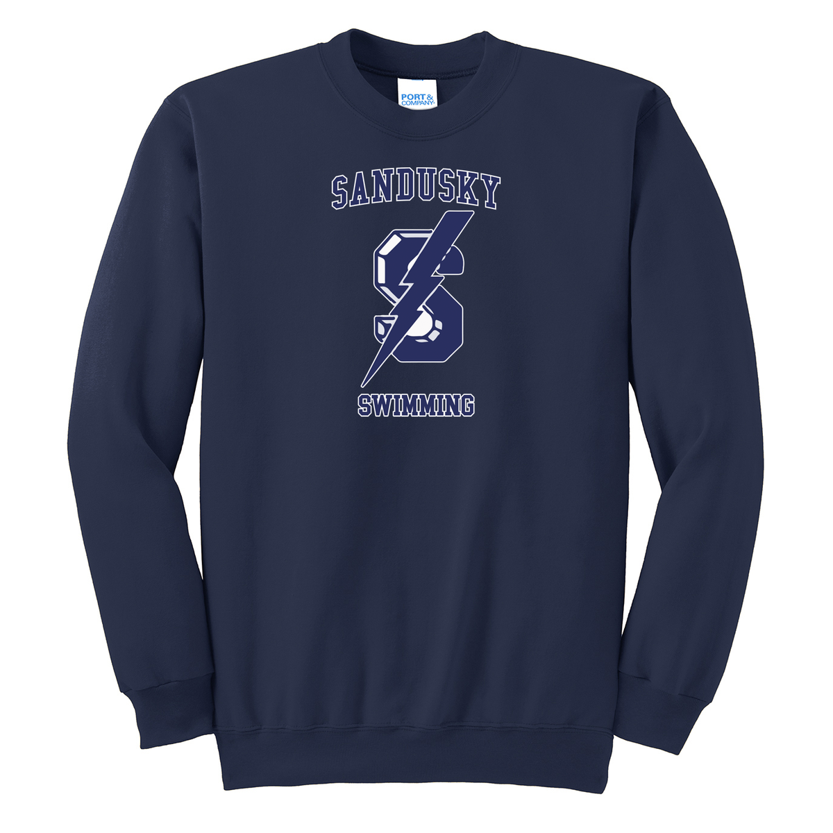 Sandusky Swimming Crew Neck Sweatshirt