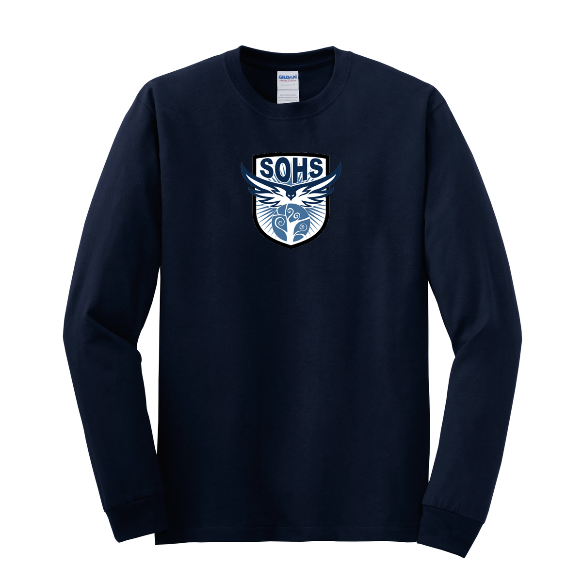 Silver Oak Falcon Athletics Cotton Long Sleeve Shirt