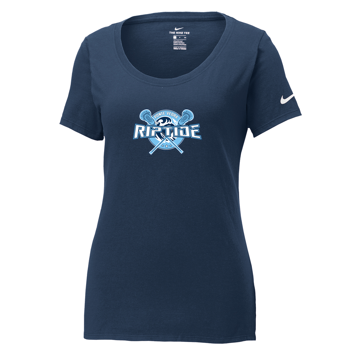 Ponte Vedra Riptide Lacrosse Nike Ladies Core Cotton Tee