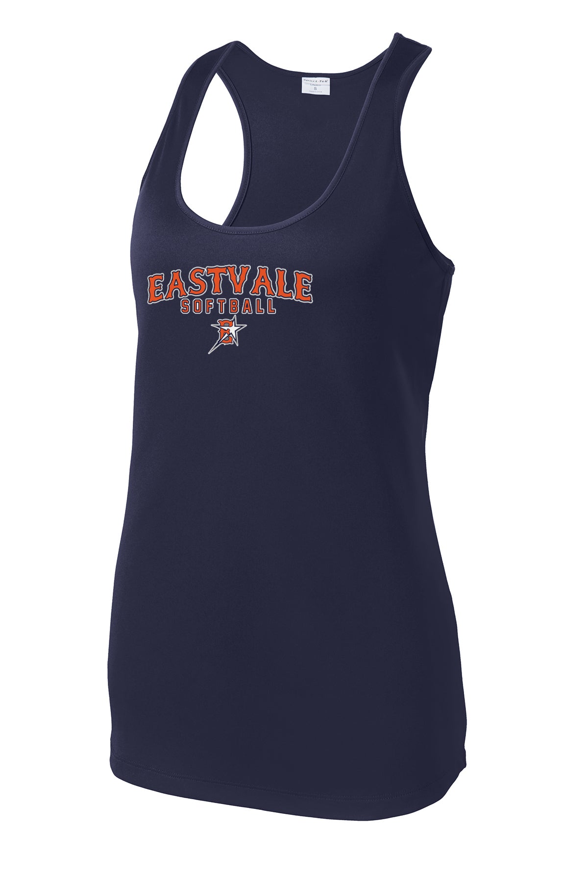 Eastvale Girl's Softball Women's Racerback Tank