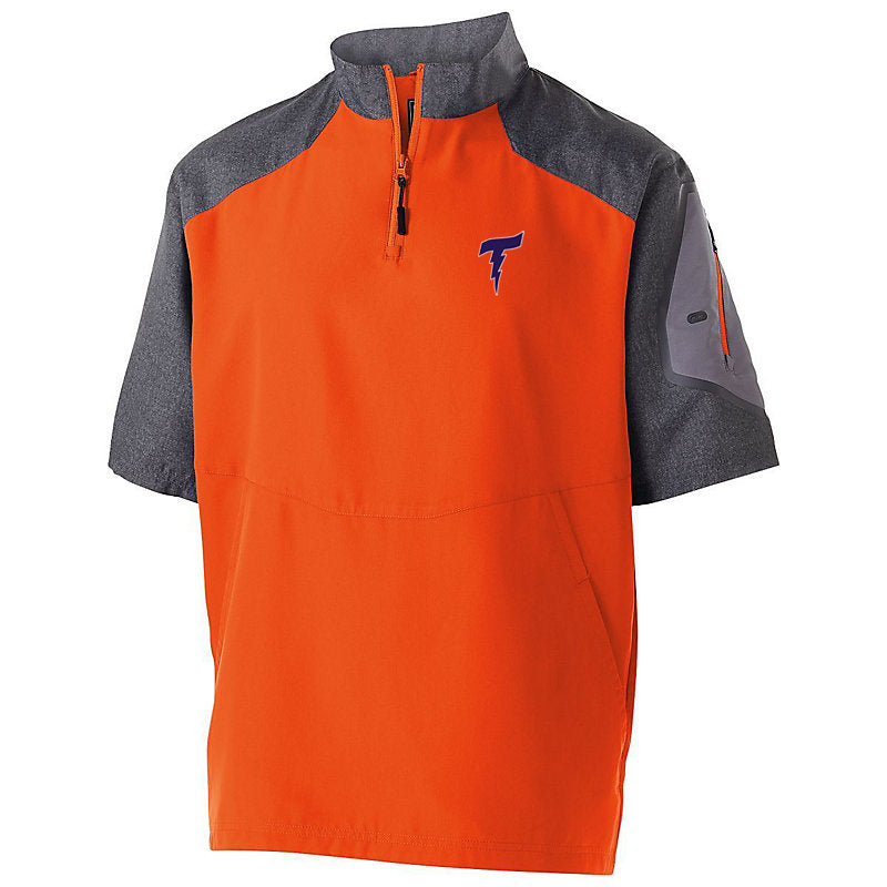 Illiana Thunderbolts Orange/Carbon Short Sleeve Pullover