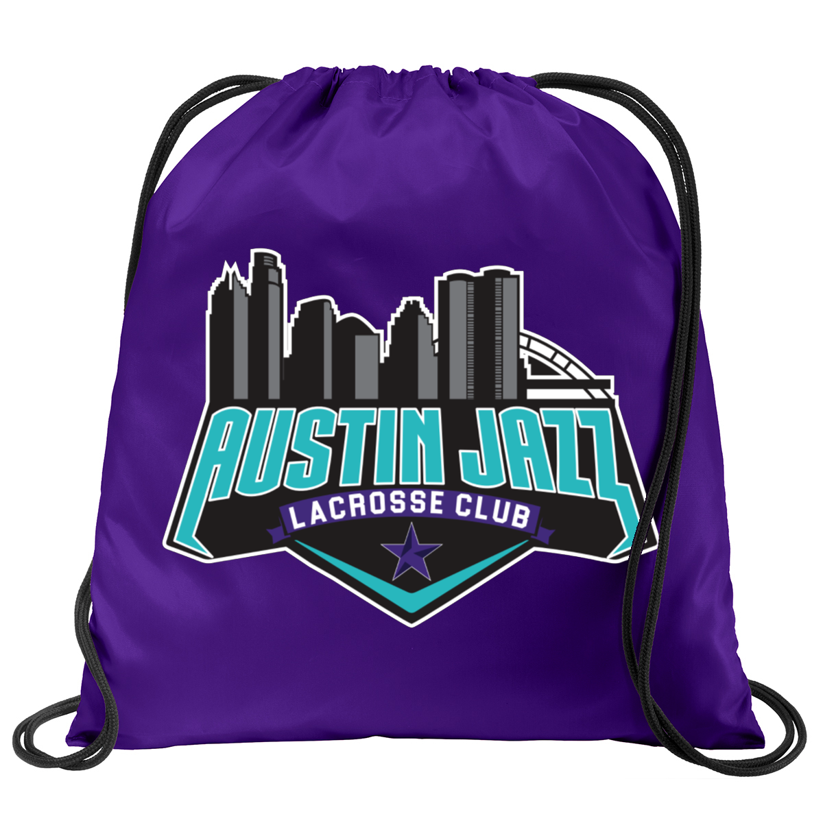Austin Jazz Lacrosse Club Cinch Pack