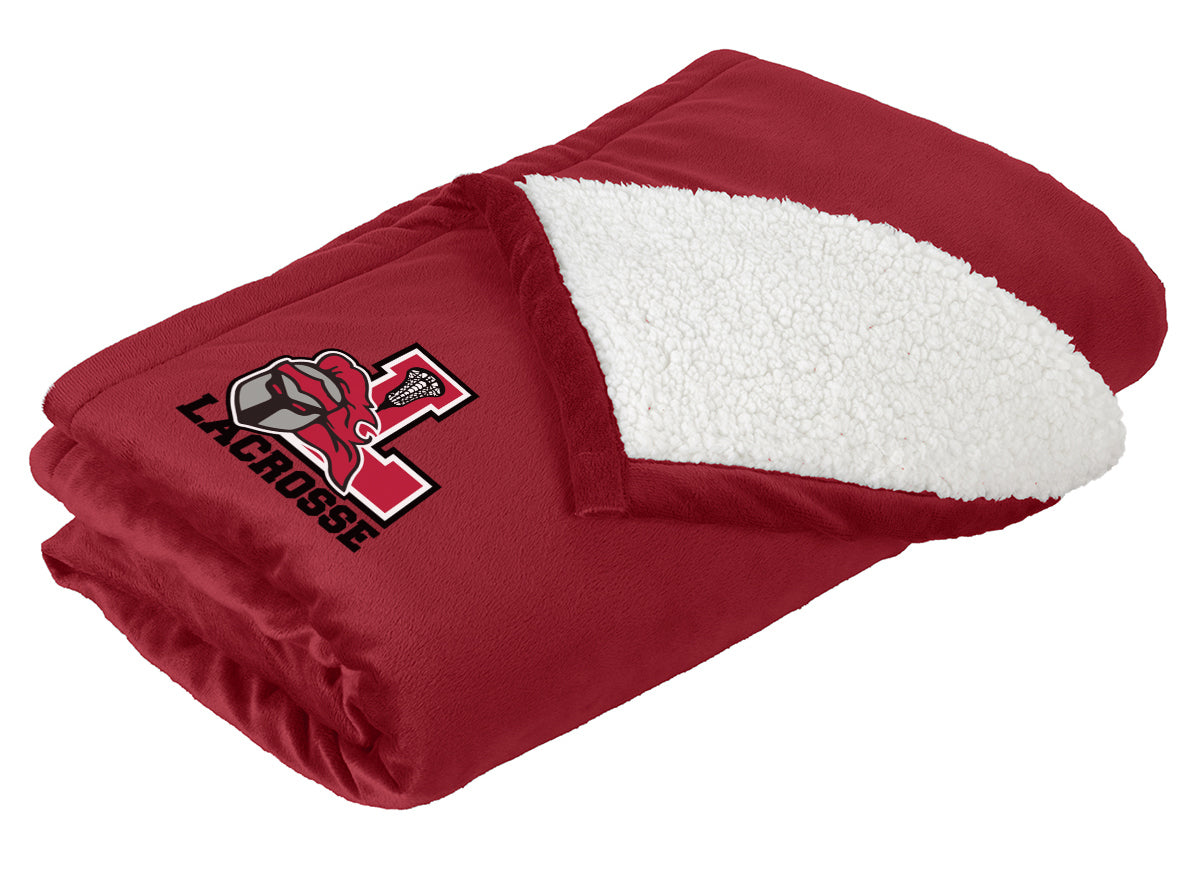 Lancaster Legends Lacrosse Red Blanket