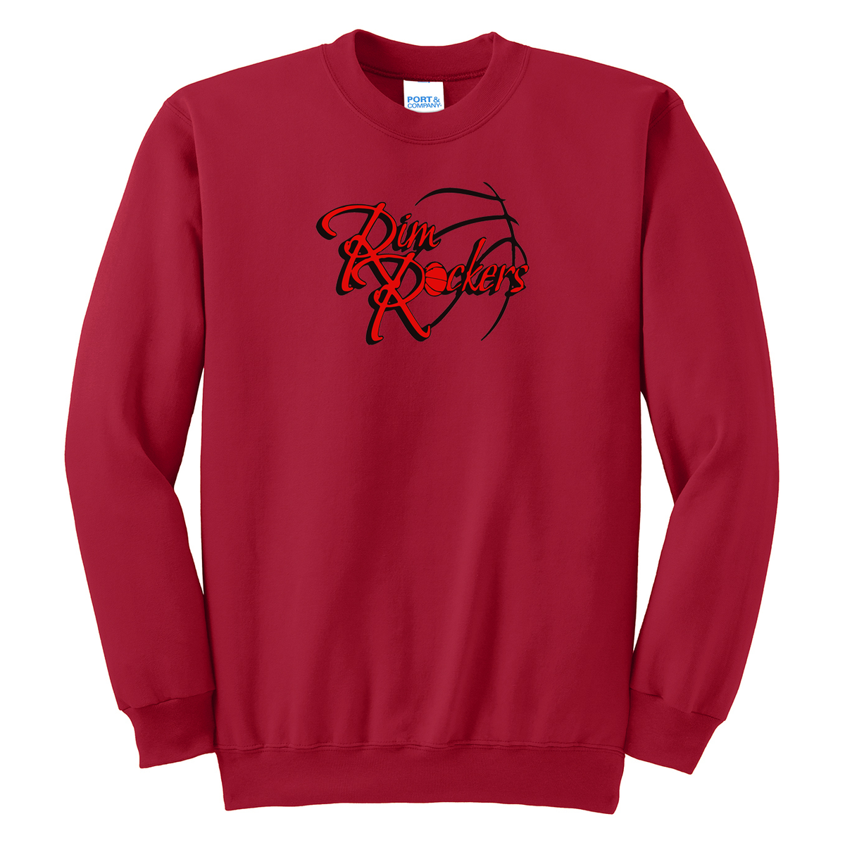 Rim Rockers Basketball  Crew Neck Sweater