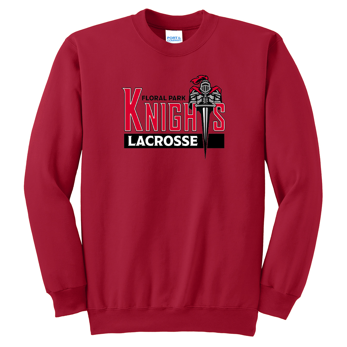 Floral Park Lacrosse Crew Neck Sweater