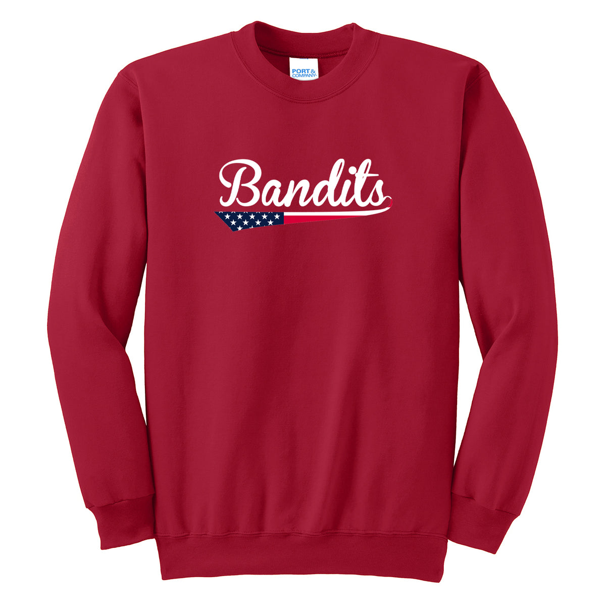 Bandits Baseball Crew Neck Sweater
