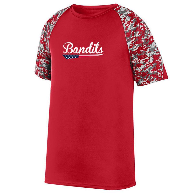 Bandits Baseball Digi-Camo Performance T-Shirt