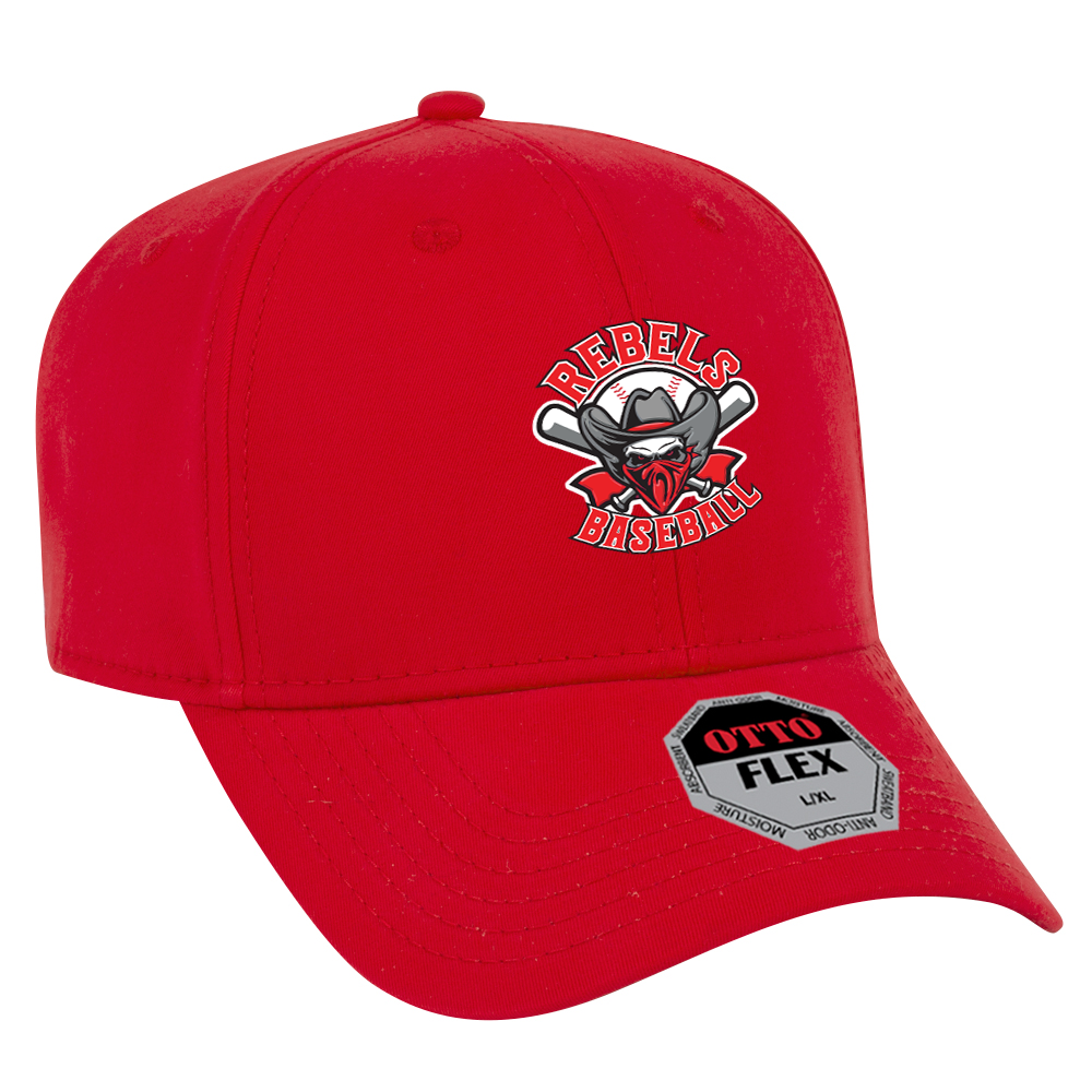 Rebels Baseball Flex-Fit Hat