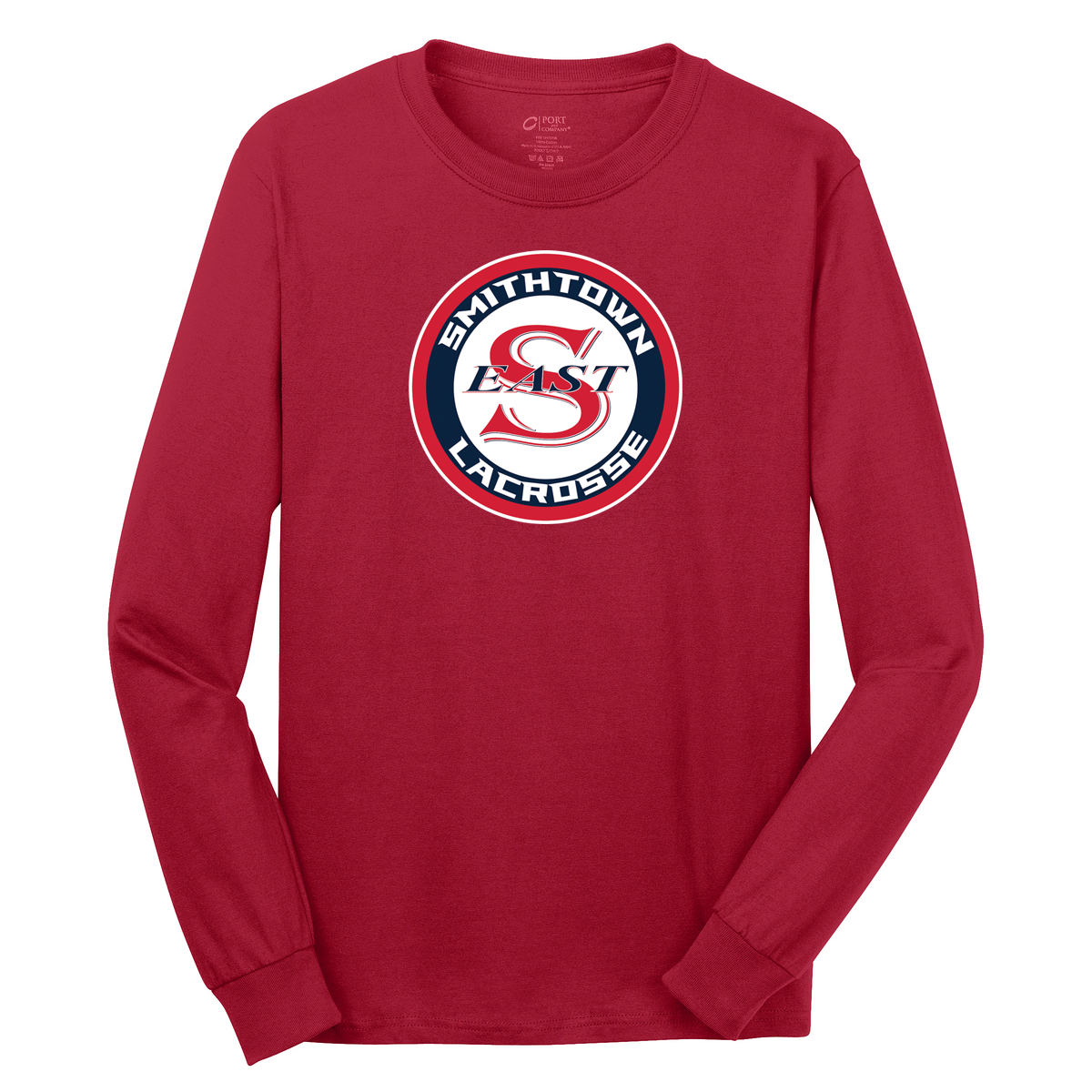 Smithtown East Girls Lacrosse Cotton Long Sleeve Shirt