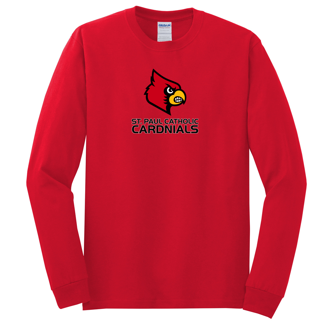 St. Paul Catholic Basketball Cotton Long Sleeve Shirt