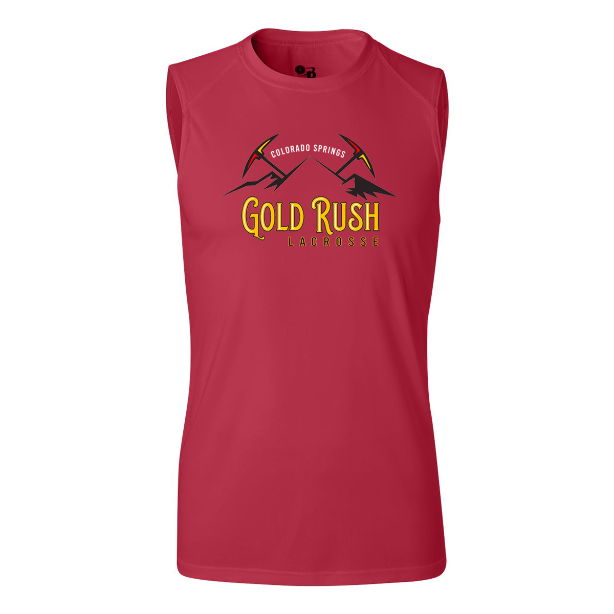 Gold Rush Lacrosse B-Core Sleeveless Performance Tank