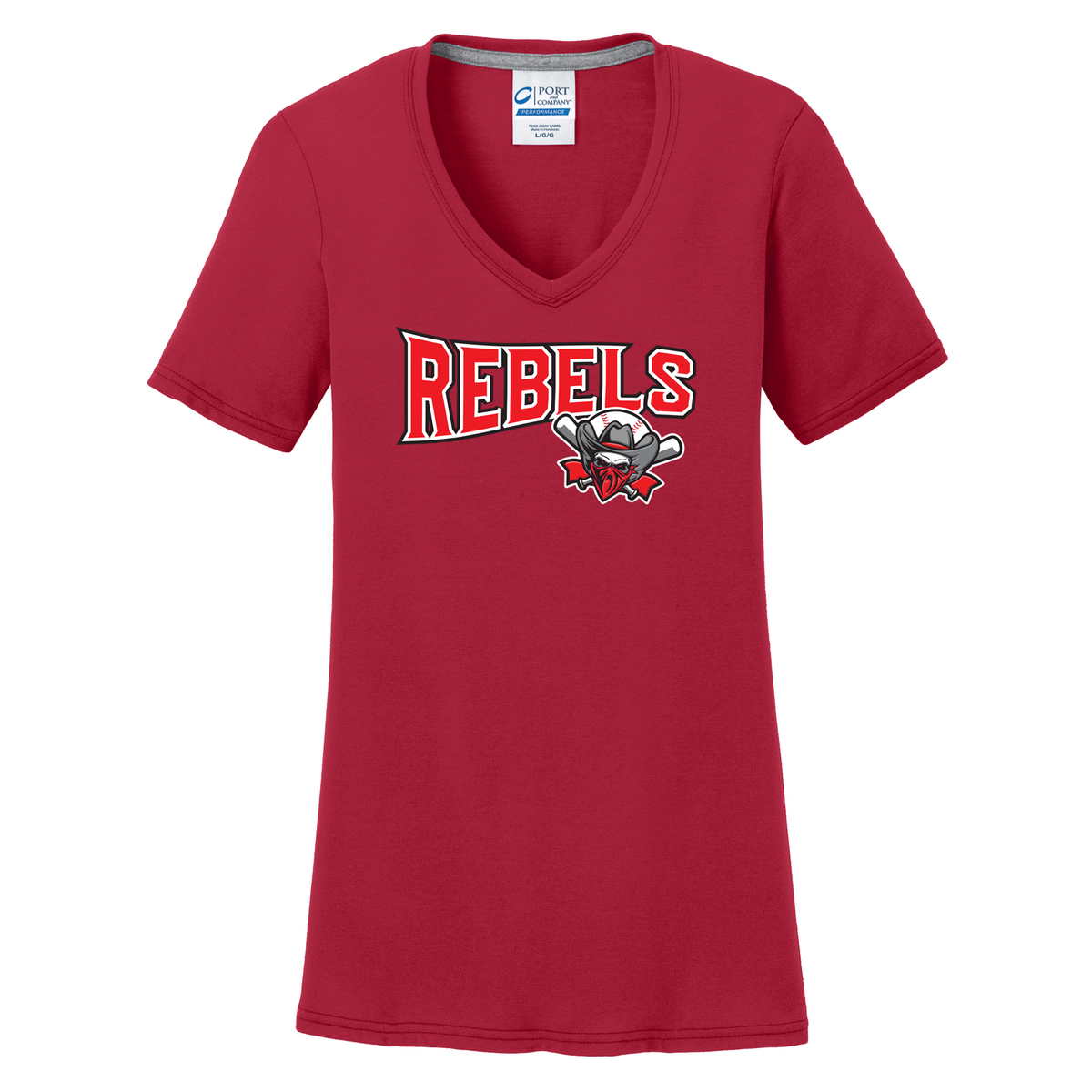 Rebels Baseball Women's T-Shirt