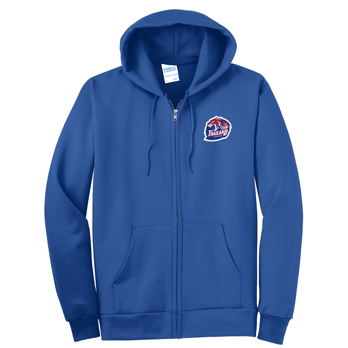 Thailand Lacrosse Full Zip Hoodie
