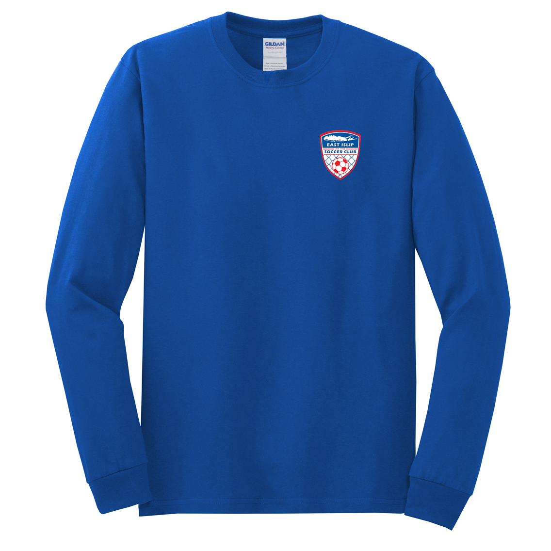 East Islip Soccer Club  Cotton Long Sleeve Shirt