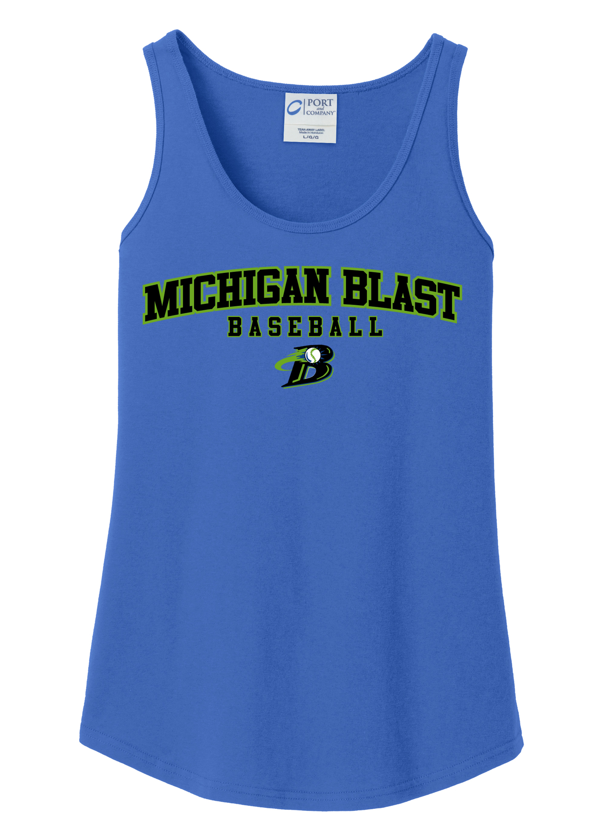 Michigan Blast Elite Baseball Women's Tank Top