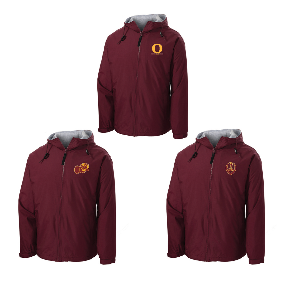 Oxford Golden Bears Hooded Jacket