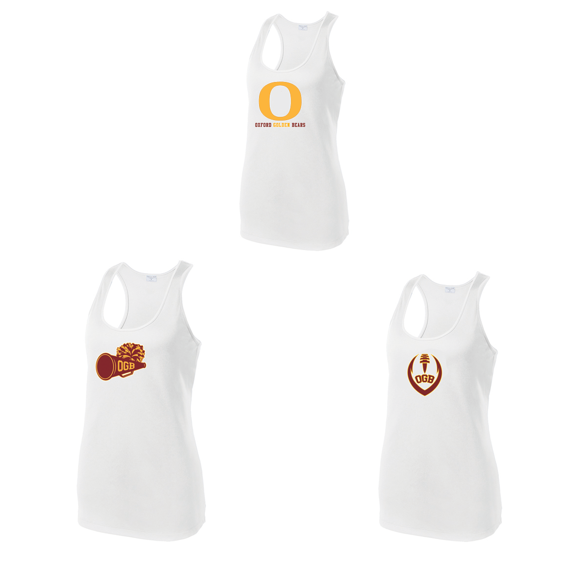 Oxford Golden Bears Women's Racerback Tank