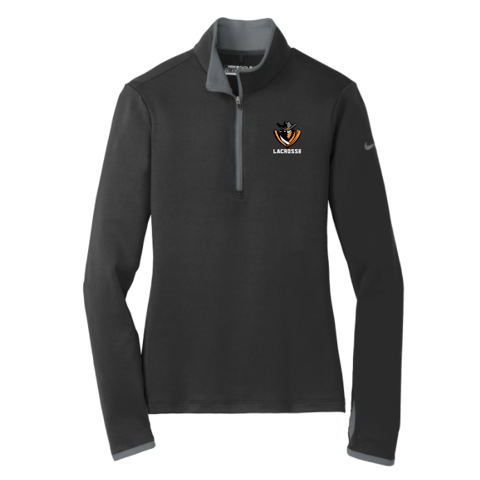Lake Norman Outlaws Nike Ladies Dri-FIT 1/2 Zip Cover-Up
