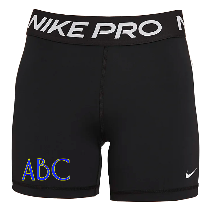 ABC Shoreline Gymnastics Nike Pro 5" Compression Shorts