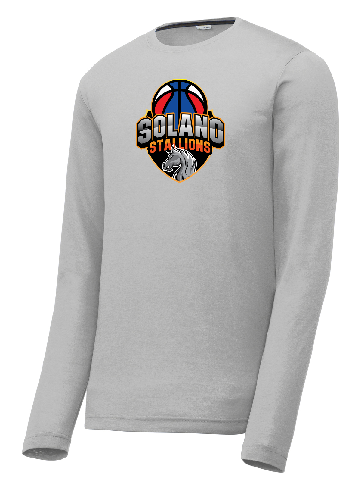 Solano Stallions Long Sleeve CottonTouch Performance Shirt