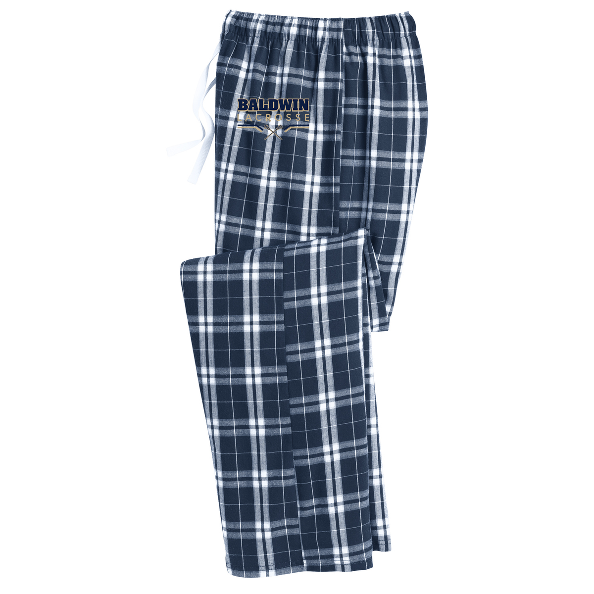 Baldwin HS Girls Lacrosse Plaid Pajama Pants