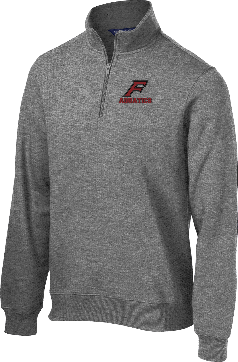 Farmington Aquatics Vintage Heather 1/4 Zip Fleece