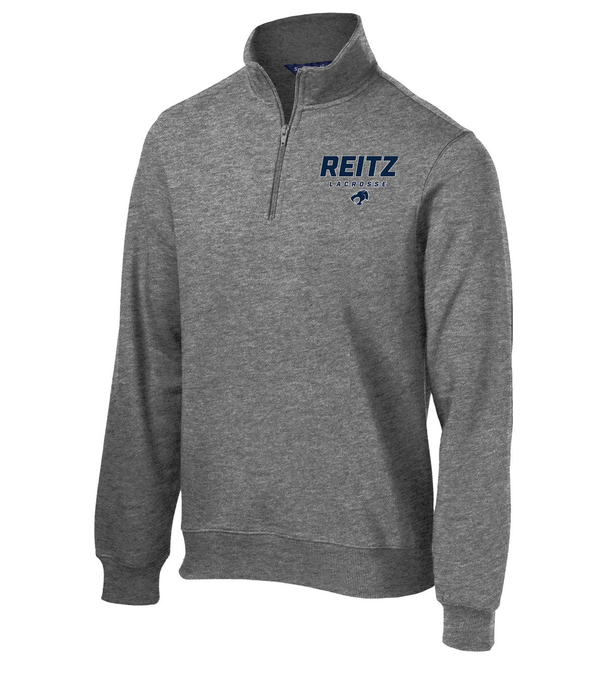Reitz Lacrosse Vintage Heather 1/4 Zip Fleece