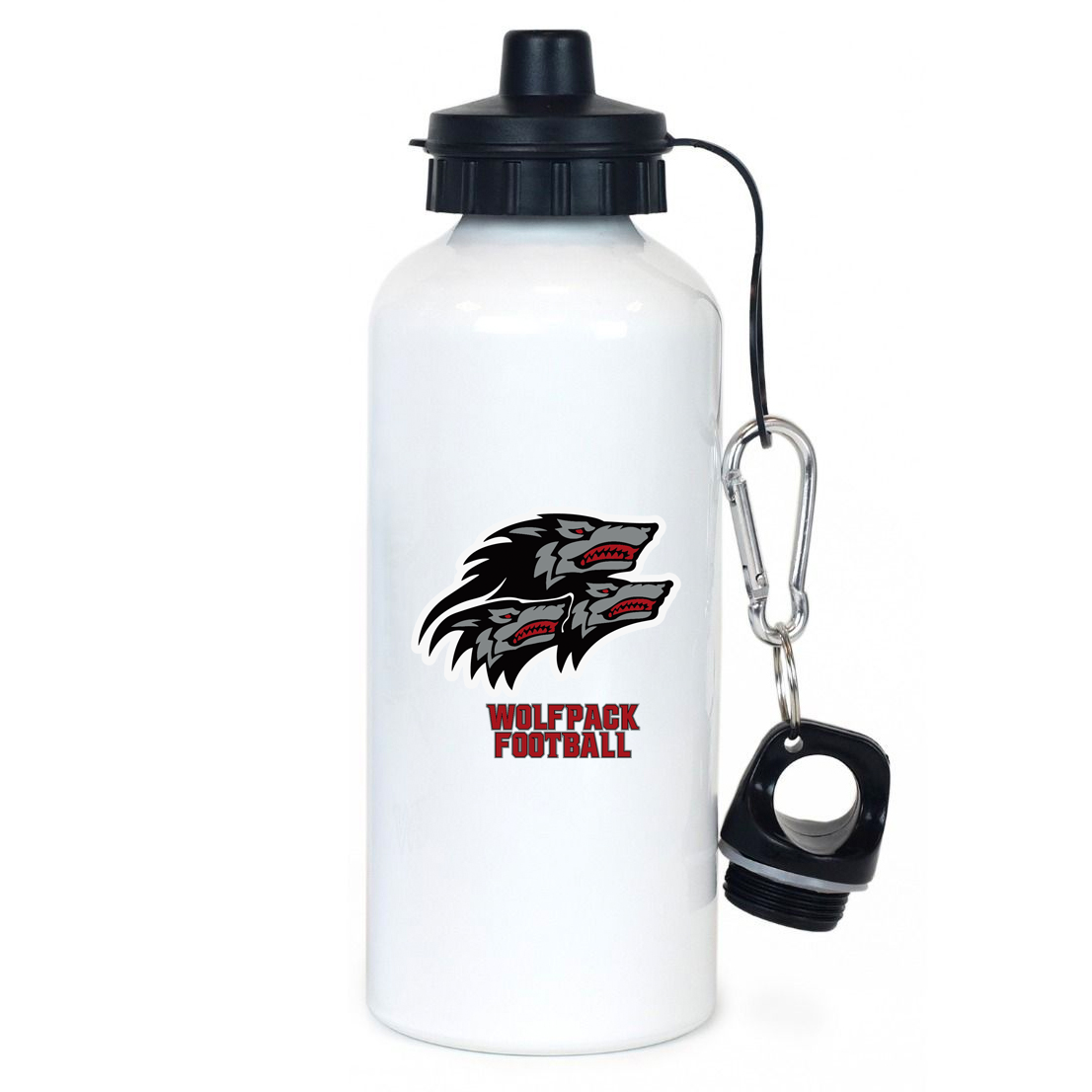 North Houston Wolfpack Football Team Water Bottle
