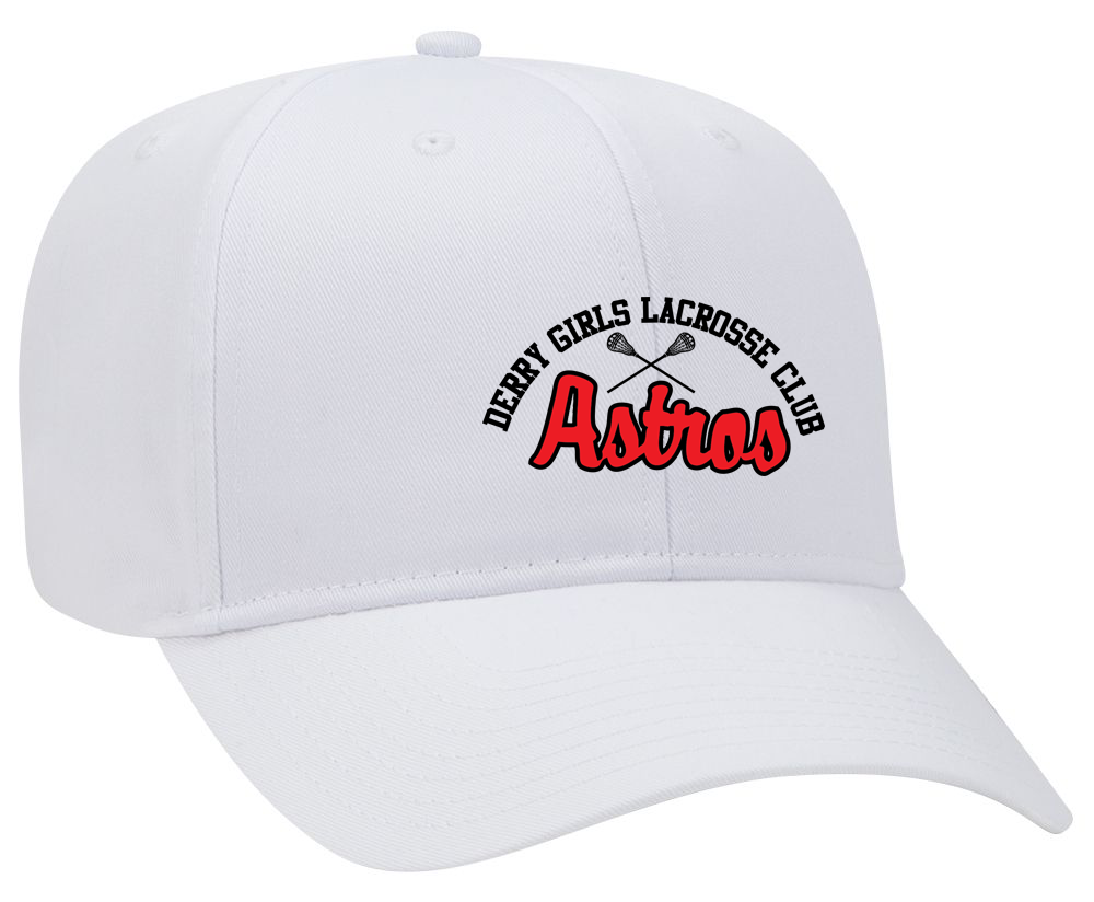 Derry Girl's Lacrosse White Cap