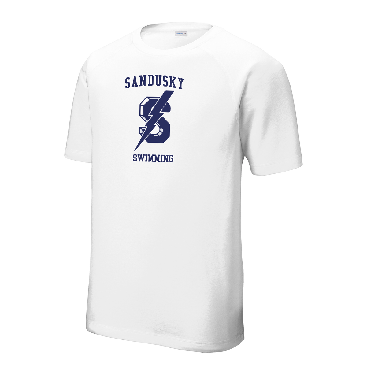 Sandusky Swimming Raglan CottonTouch Tee