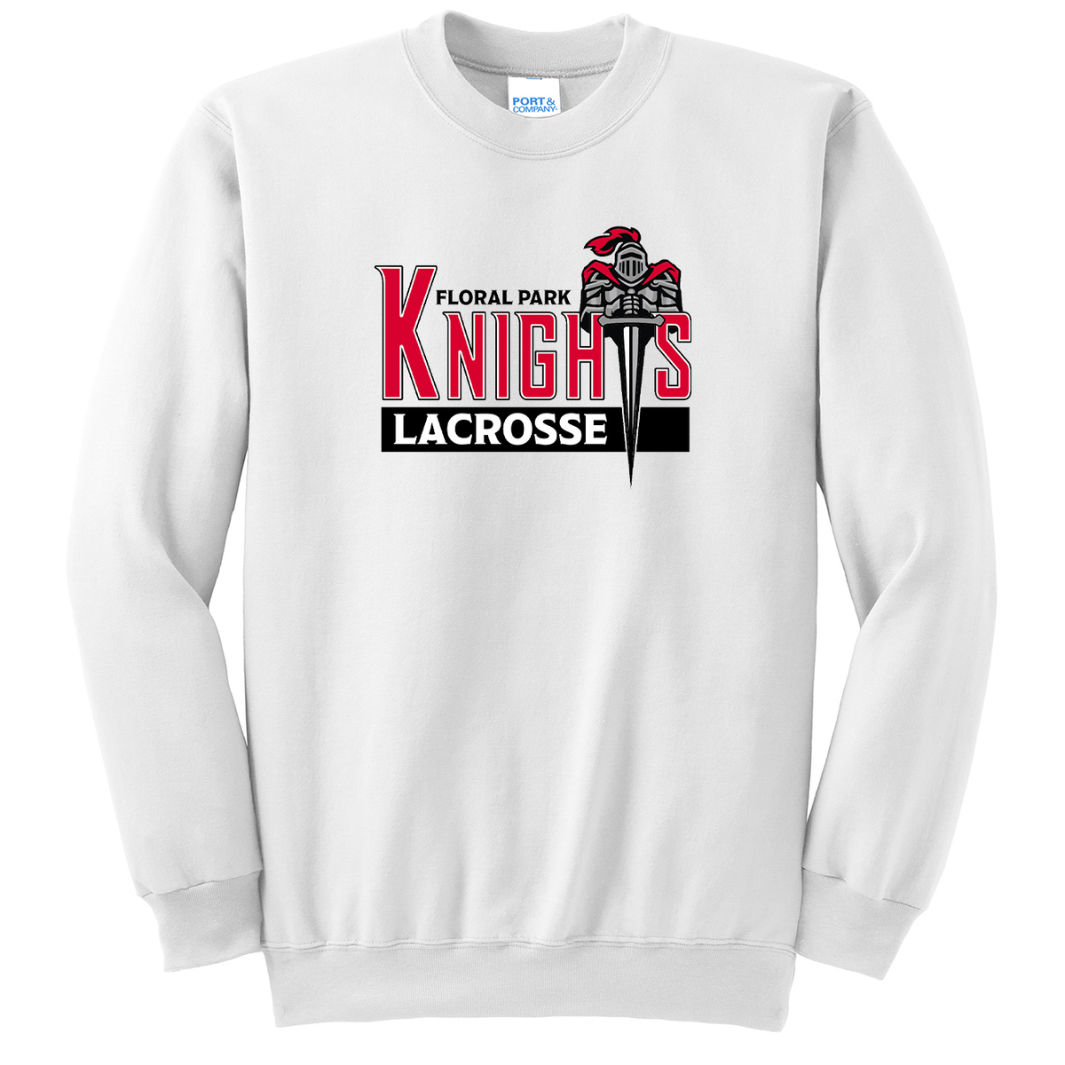 Floral Park Lacrosse Crew Neck Sweater