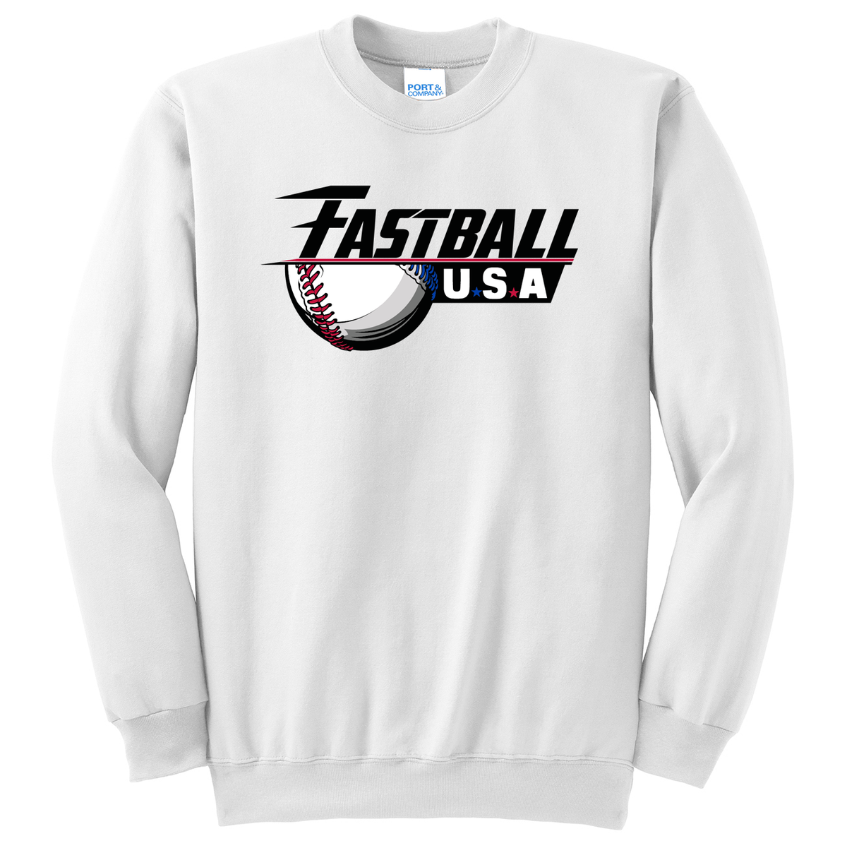 Fastball USA Academy Baseball Crew Neck Sweater