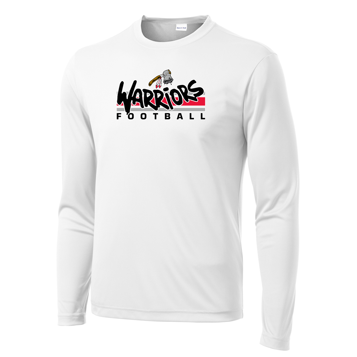 WV Warriors Football Long Sleeve Performance Shirt