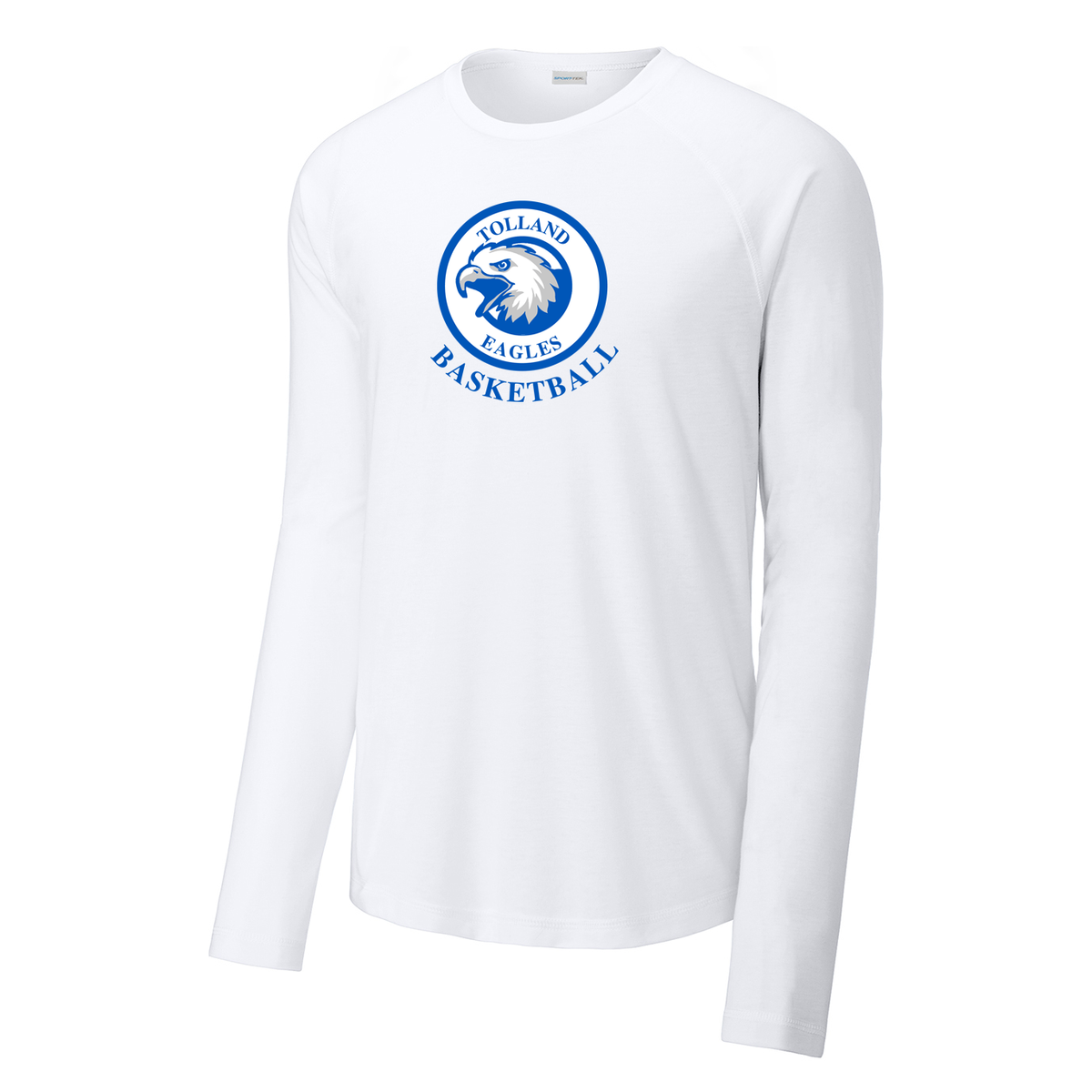 Tolland Travel Basketball Long Sleeve Raglan CottonTouch