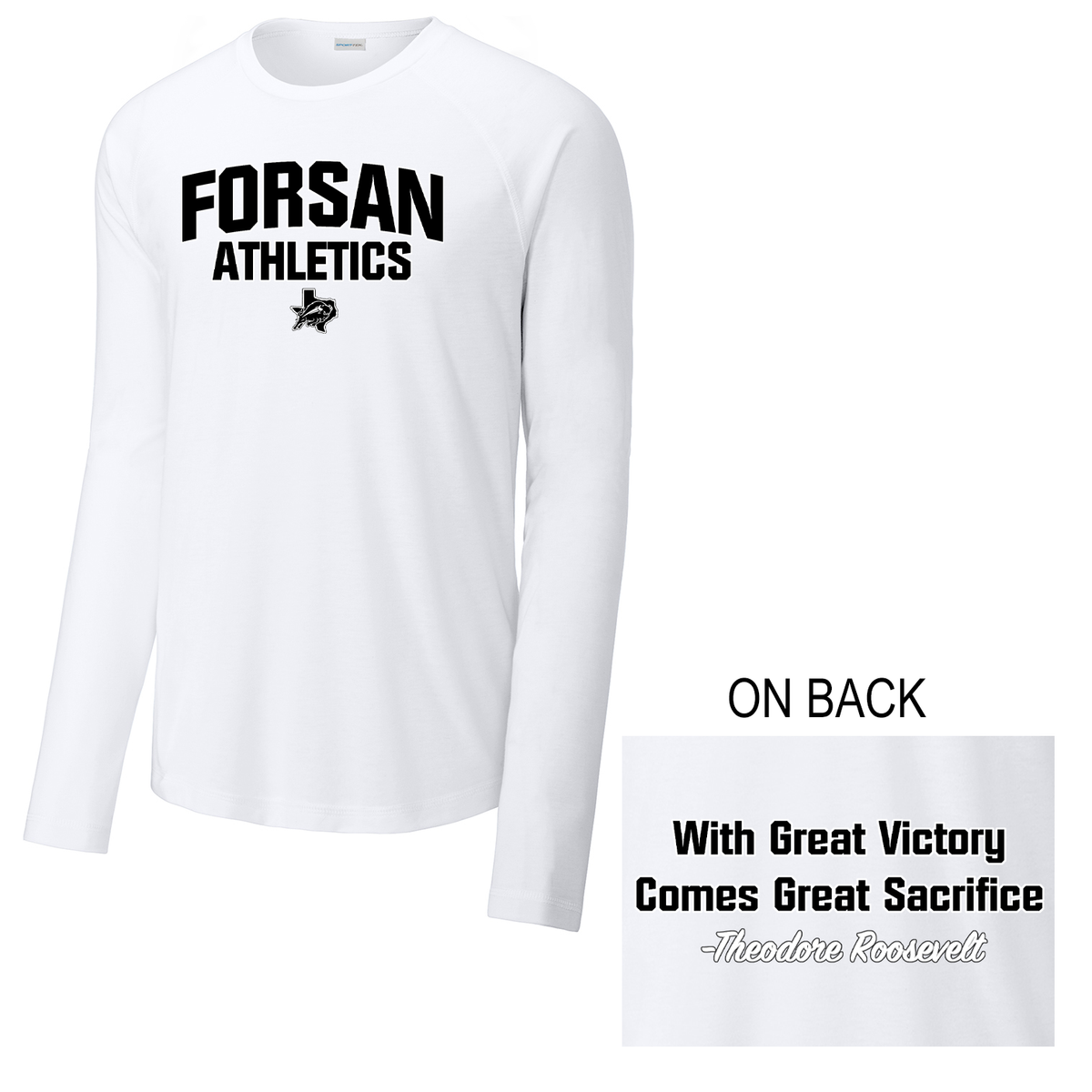Forsan Athletics Long Sleeve Raglan CottonTouch
