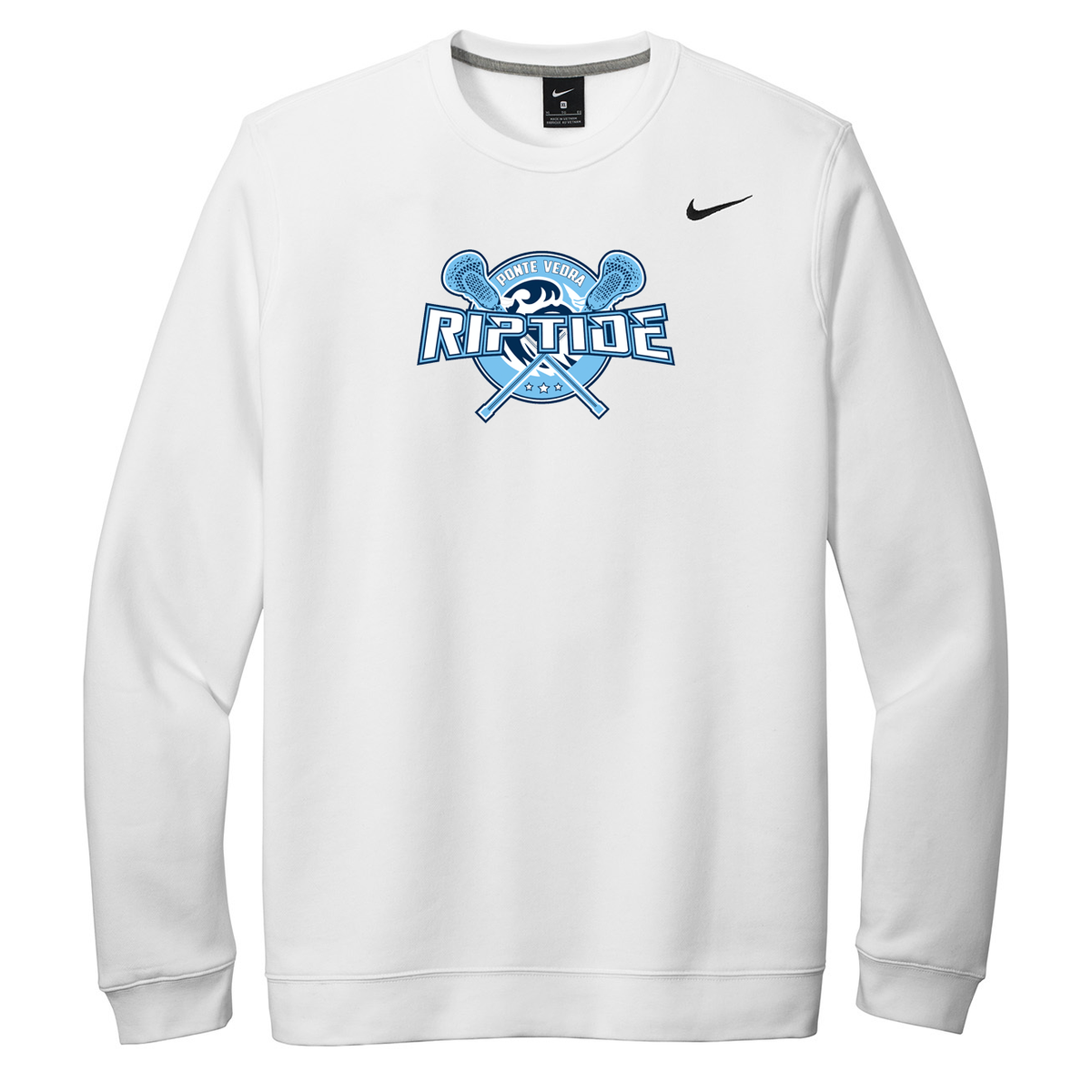 Ponte Vedra Riptide Lacrosse Nike Fleece Crew Neck