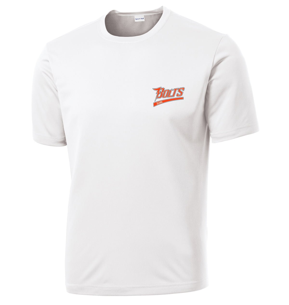 Illiana Thunderbolts White Performance T-Shirt