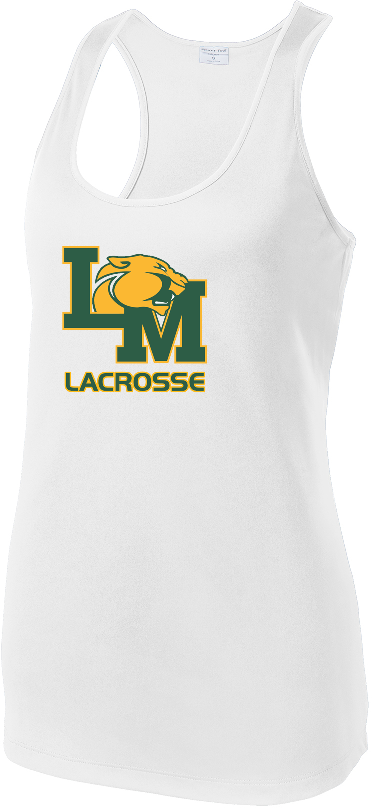 Little Miami Lacrosse Women's White Racerback Tank