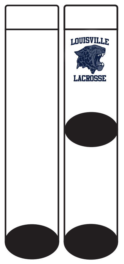 Louisville High School Lacrosse Socks