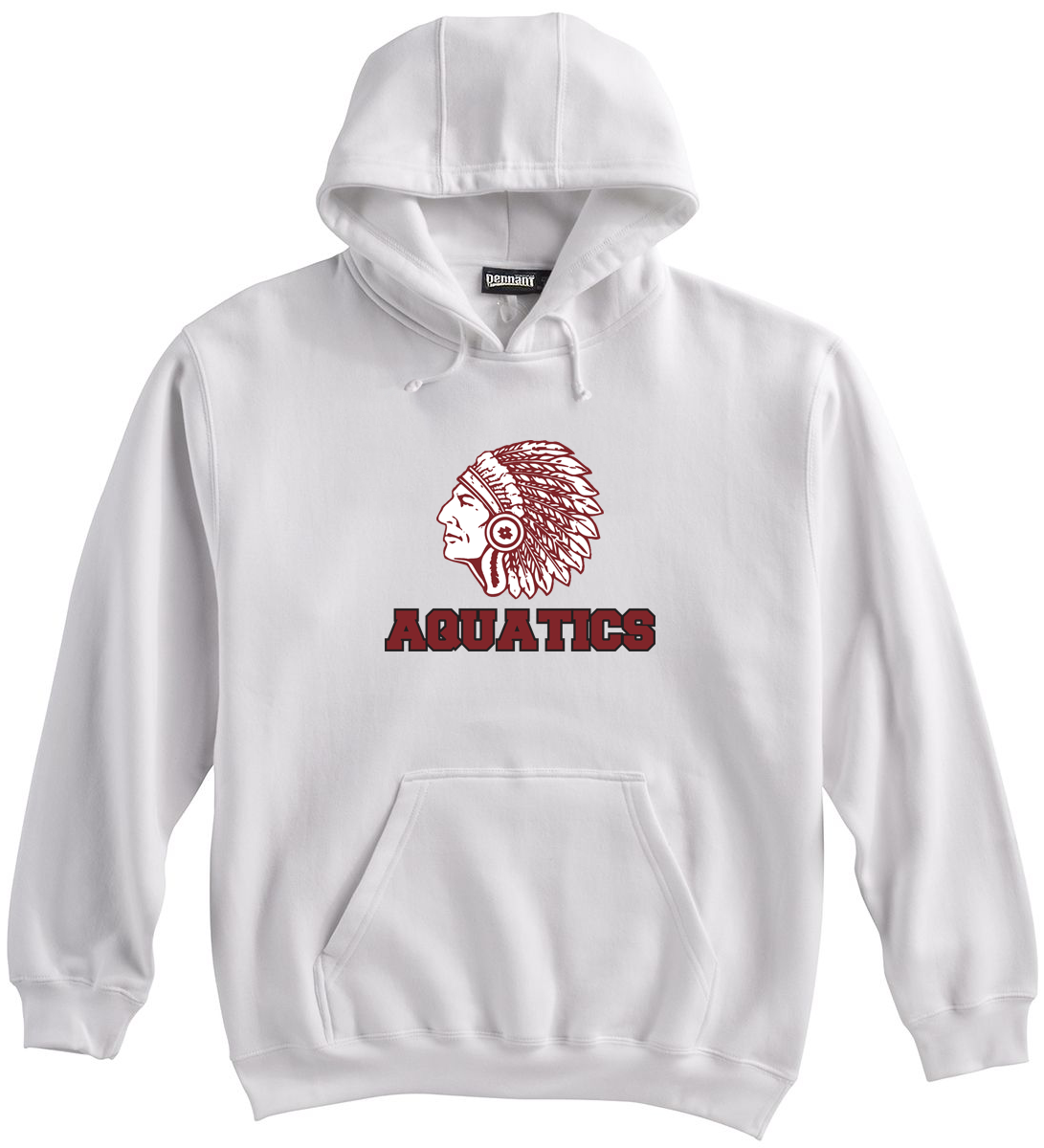 Farmington Aquatics White Sweatshirt