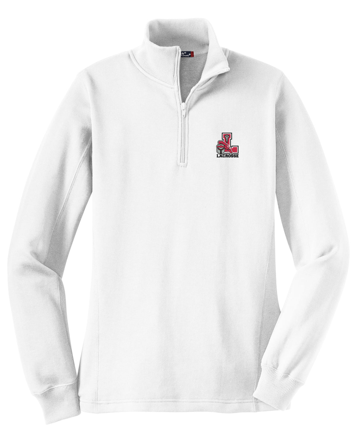 Lancaster Legends Lacrosse Women's White 1/4 Zip Fleece