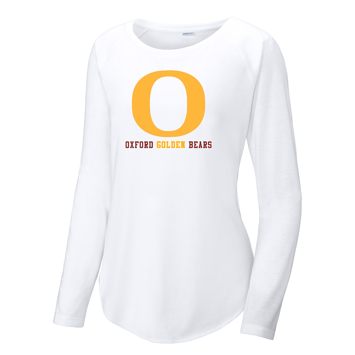 Oxford Golden Bears Women's Raglan Long Sleeve CottonTouch