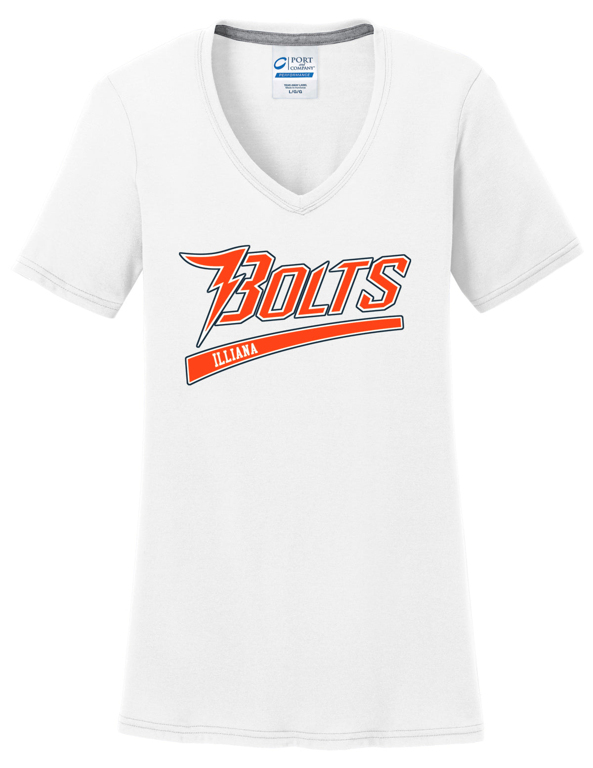 Illiana Thunderbolts Women's White T-Shirt