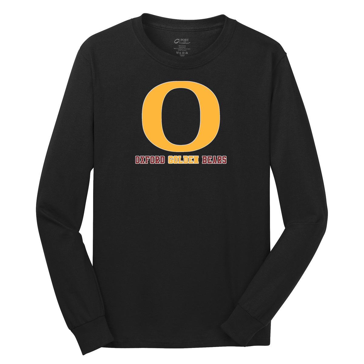 Oxford Golden Bears Cotton Long Sleeve Shirt