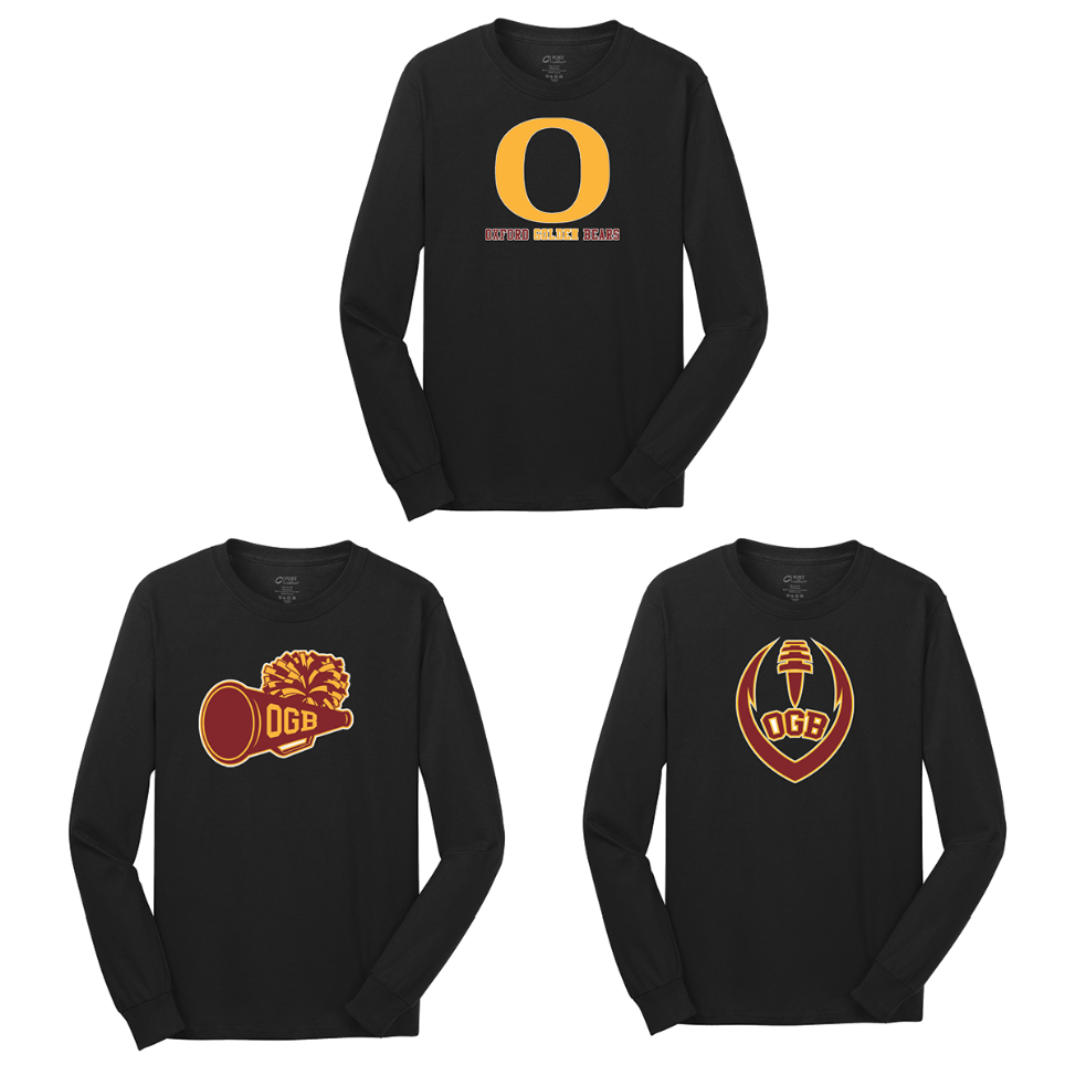 Oxford Golden Bears Cotton Long Sleeve Shirt